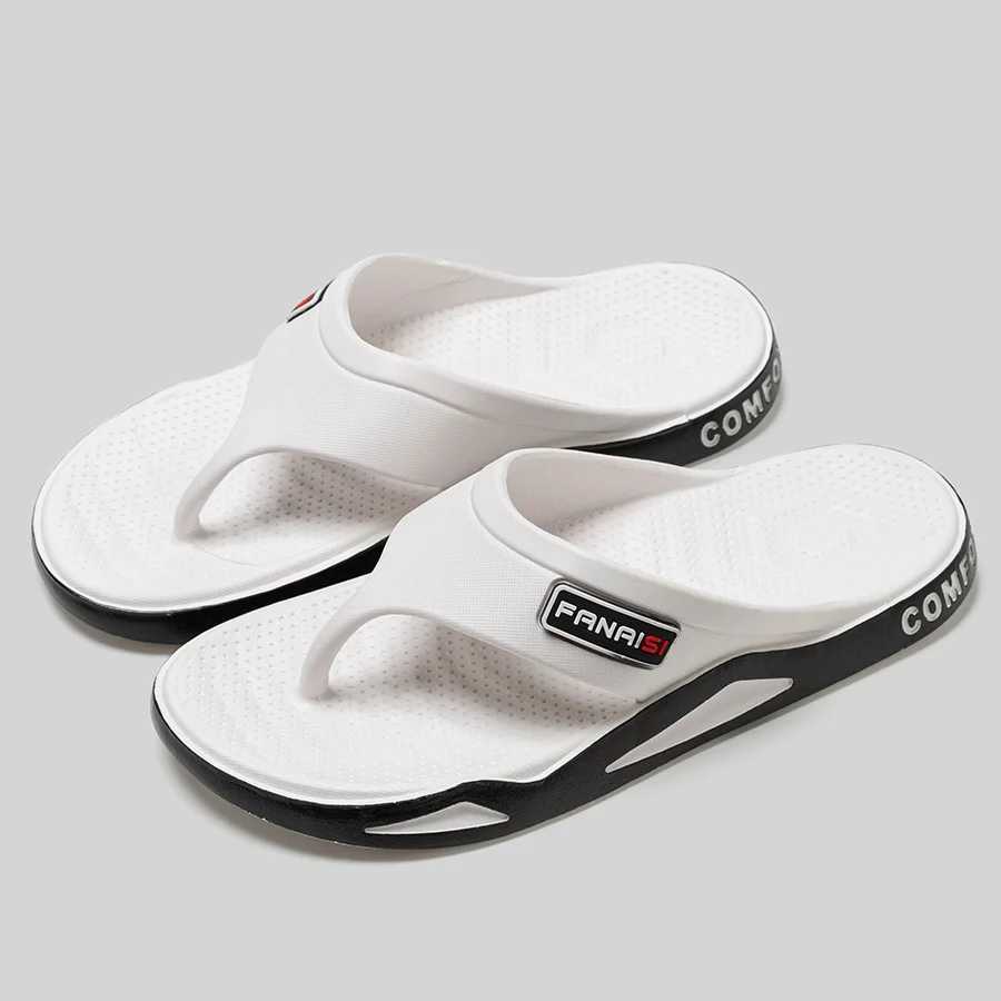 Fi Summer Mens Slippers Indoor Anti odor and Anti slip Soft Sole Detachable Outdoor Tail Beach Flip Cover Couple Y250320