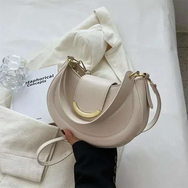 Armpit Shoulder Side 2025 Designer Trend Leather Small Underarm Crossbody Handbags And Purses Bags For Women