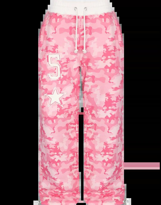 Fashion Trendy Y2K Sportswear Two Piece Suit Women Hip Hop Pink Camouflage Slim Waist Exposed Hoodie Punk Casual Sports Pants 250319