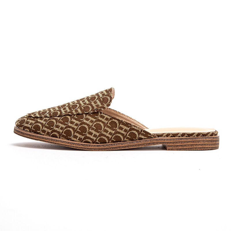 Designer CHCH Simple Design Women's Single Shoes Flat Bottom Comfortable Letter Printing Fashionable And Versatile