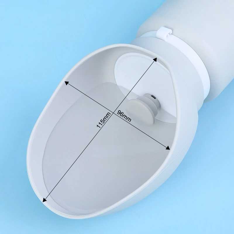 550ml Foldable Pet Outdoor Walking Cup Portable Travel Water Bottle Small Dog Drinking Water Dispenser Cup Supplies Y250319
