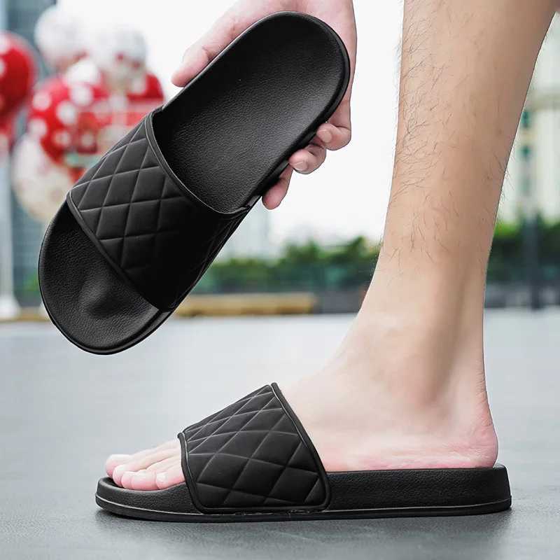 Fi mens slider indoor and outdoor beach design soft bottom bathroom slider casual shoes mens literature couple he slider Y250320