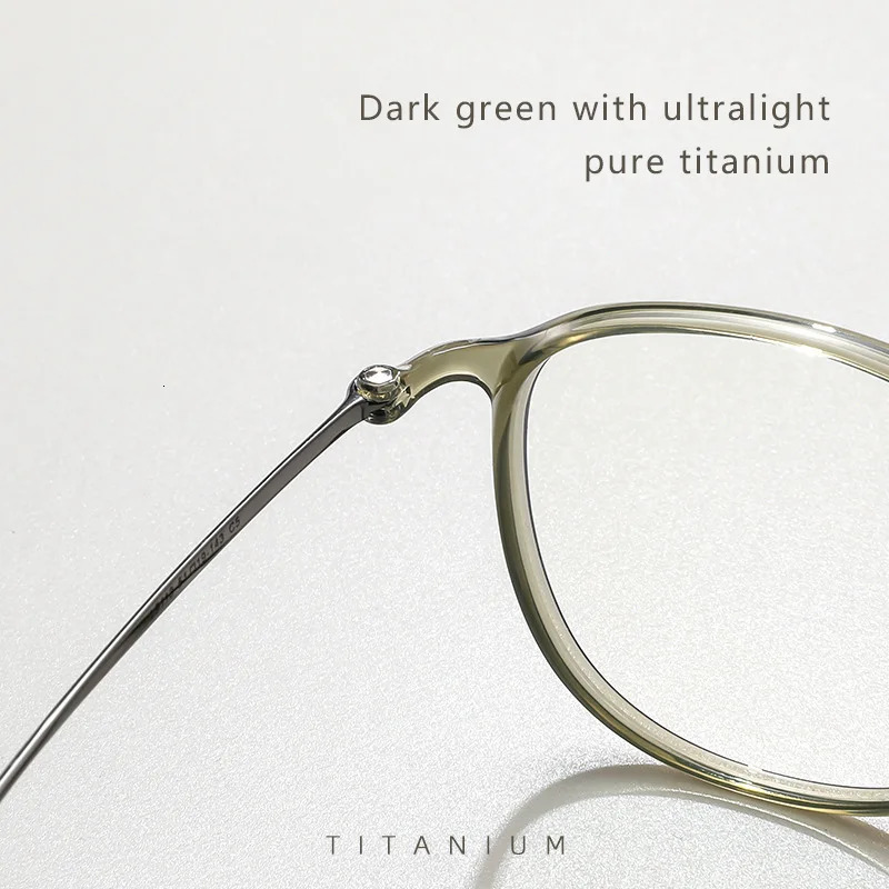 Ultra light TR90 Myopia retro round optical prescription glasses frame for men and women 250228