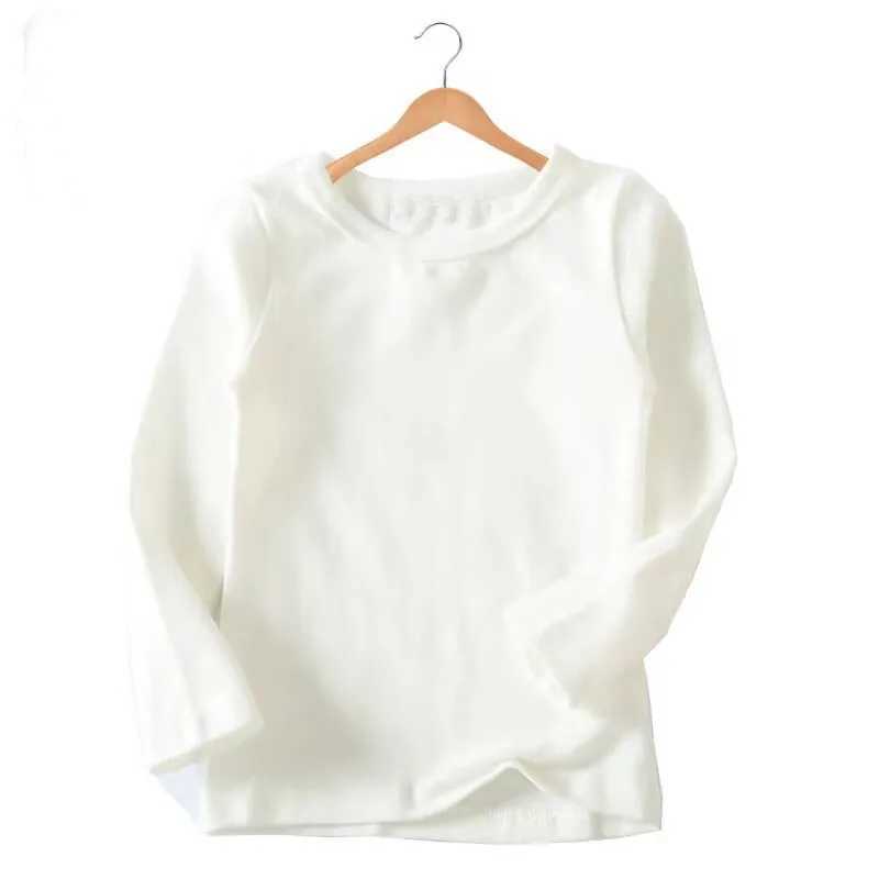 2-7T Toddler Kid Tshirt Summer Cotton Baby Boy Girls Clothes Short Long Sleeve Tee Top Casual Infant T Shirt Childrens OutfitT250320