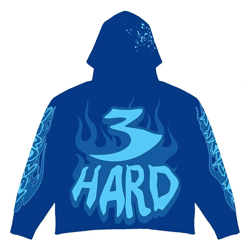 Y2K Zipper Hoodie Harajuku Hip Hop Punk Street Gothic Alphabet Printing 2023 Super Dalian Sweater Retro Loose Clothes 250320Z