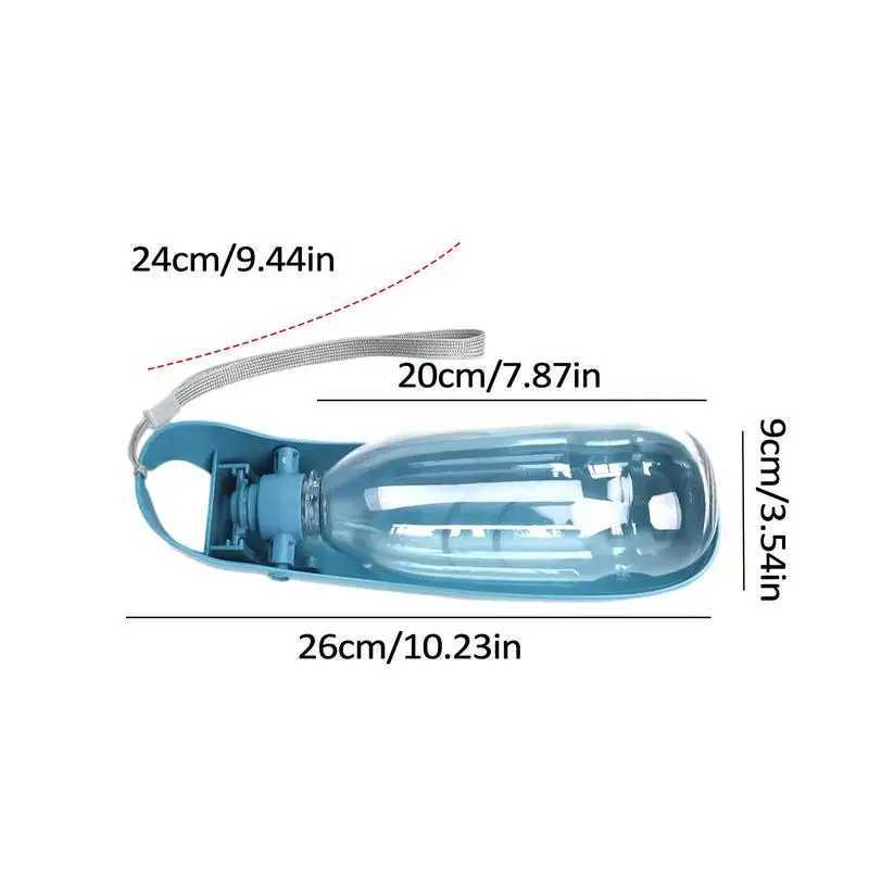 Foldable Pet Water Bottle Bowl For Big Dogs BPA Free Outdoor Drinking Cup Dog Gift Portable Drinking Dispenser Drop Shipping Y250319