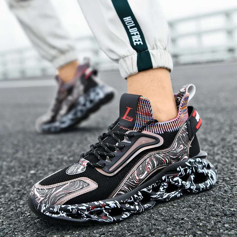 Sneakers Male casual Mens tenis shoes Trainer Race Breathable fashion loafers running Shoes for men