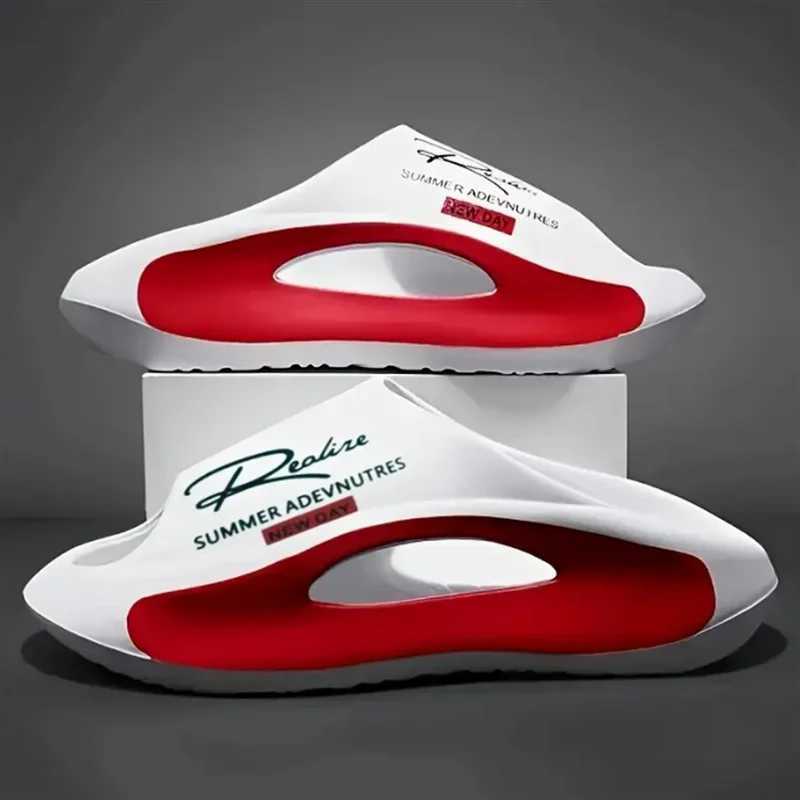 Summer Mens Sled Wenzhi Sled Cato Sandals Mens Soft Beach Casual Shoes Luxury EVA Sled Mens Flip Cover Y250320