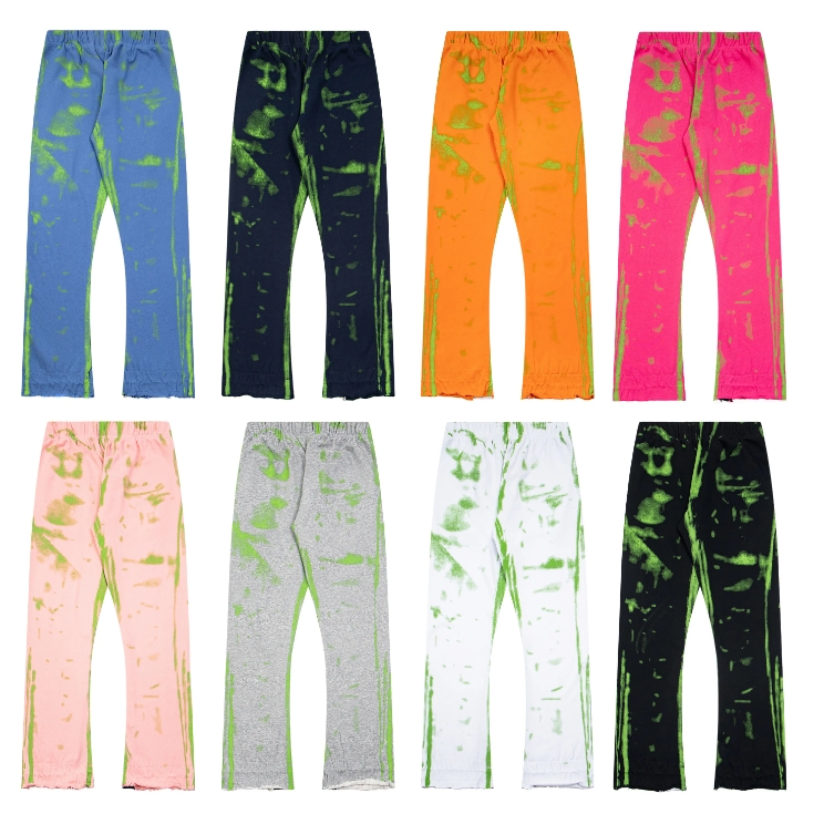 Men's Plus Size Pants & Designer Pants Hip Hop Paint style printed Sweatpants Fashion High Street Jogger Mens Sweat pants
