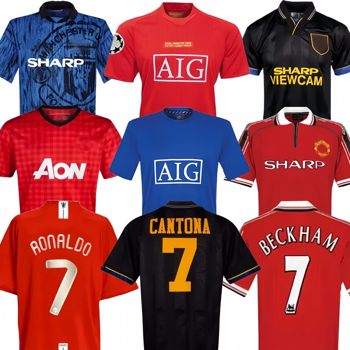 2007/08 Ronaldo Unite jersey Retro Home Shirt Rooney 1990/92 93 94 96 v. NISTELROOY GIGGS keane scholes football Shirt 1998/99 00 04 06 09 10 11 Mancunian final jerseys S-2XL