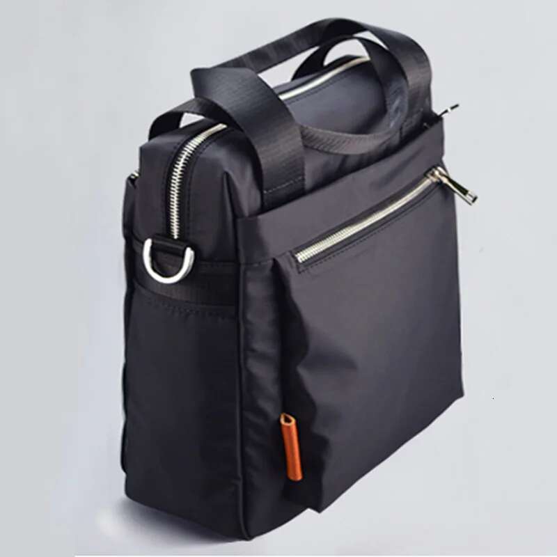 New Men's Shoulder Bags Waterproof Wear-Resistant Multi-Function Large-Capacity Vertical Simple Business Outdoor Casual Handba
