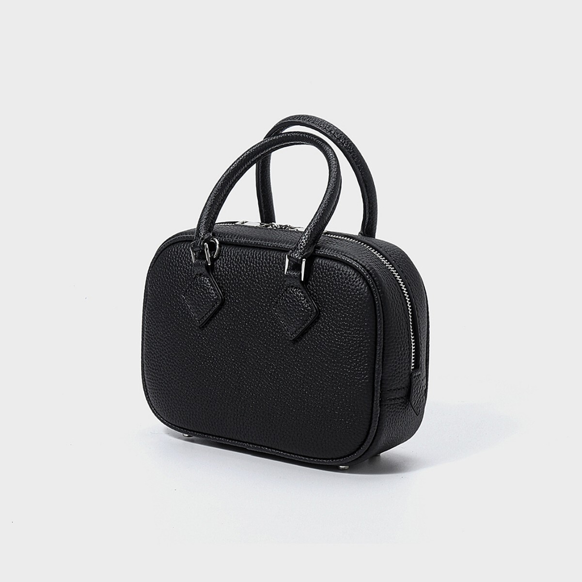 Bowling Pillow Versatile For Commuting Vintage Feather Single Shoulder Crossbody Small Square Bag Hand Held Leather Women S Bag Shoulder Bags