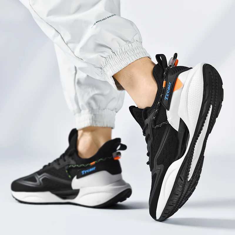 Mens running shoes sports shoes outdoor casual shoes hiking grid mat luxury spring summer 2025 newW250320