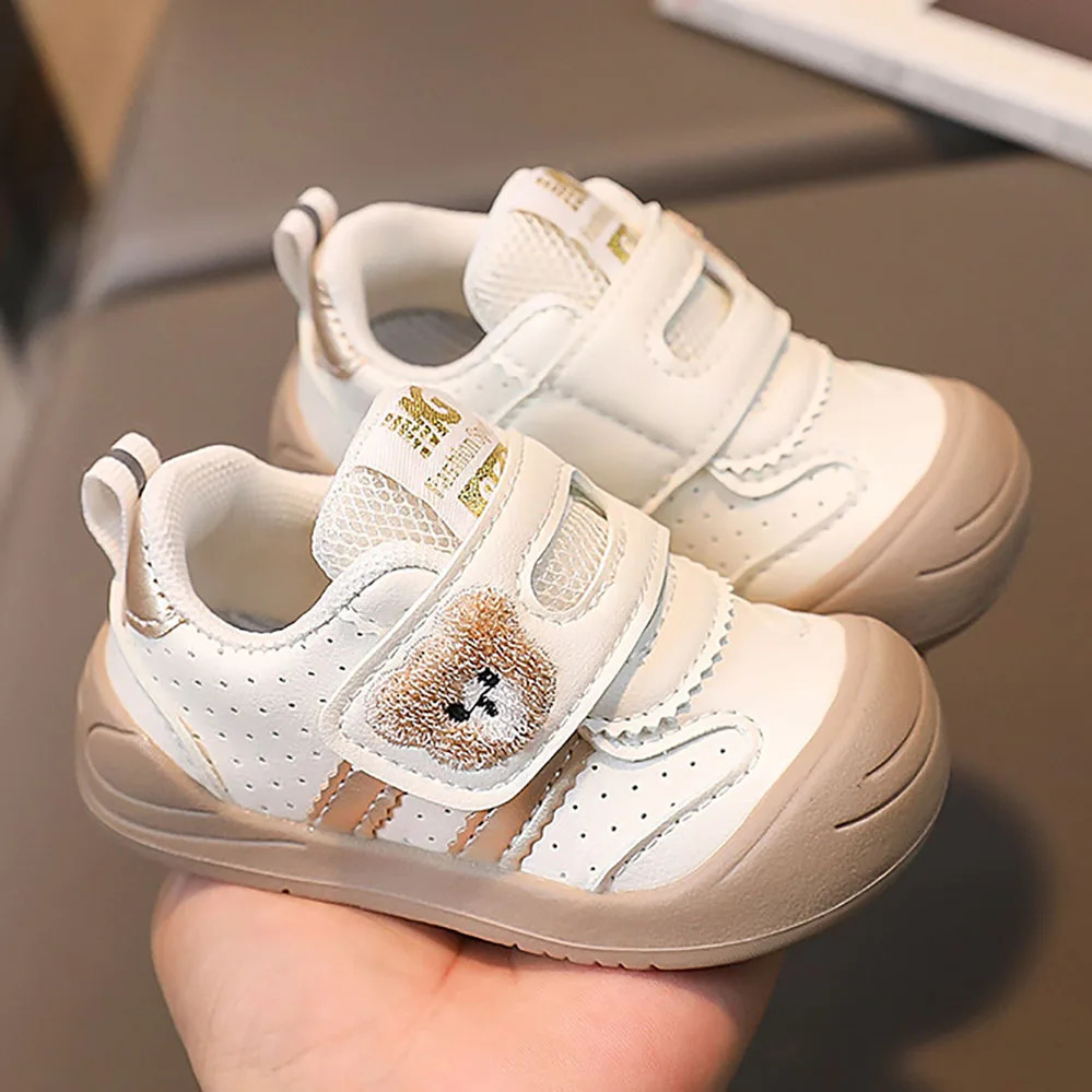 Baby Fashion Childrens Shoes PU Leather Sports Soft Bottom Ergonomic born Boys First Step 250319