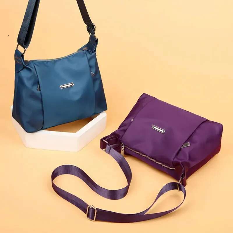 Nylon Zipper Waterproof Casual Women Travel Shoulder Lady Crossbody Mini Bag Female Evening Bags