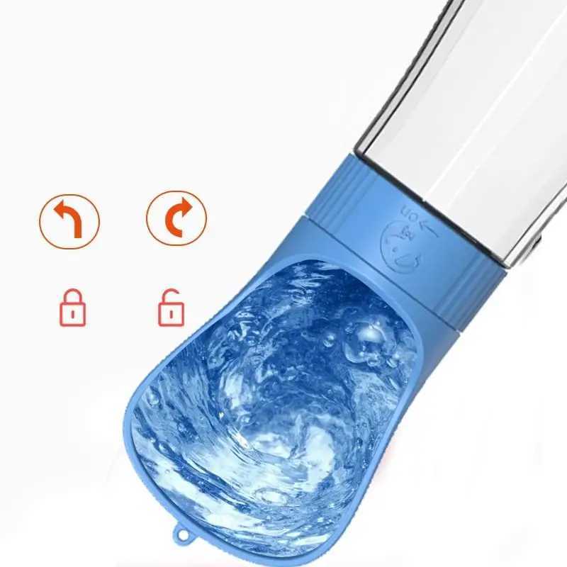 Portable Dog Water Bottle Food And Water Container Pet Drinking Bowl Dispenser For Small Big Dogs Walking Cat Puppy Water Feeder Y250319
