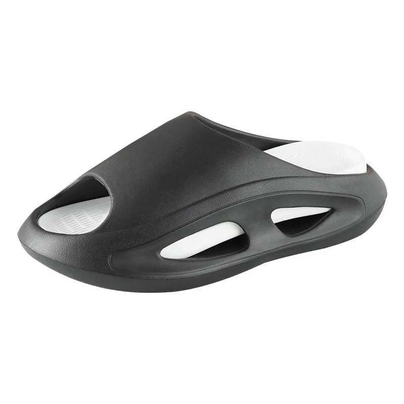 Cwarm New Summer Platform Slippers For Men N-Slips Open Toe Flip Flops Men Fi Beach Sandals Bathroom Slippers Outdoor Y250320
