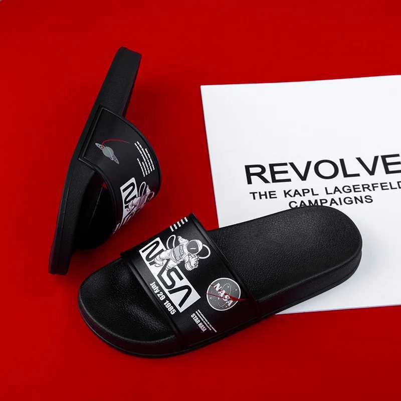 2022 Mens Plus Size 47 Slide Summer Fi Personalized Mens Seaside Vacation Leisure Slide Trend Printed Slide Shoes Y250320