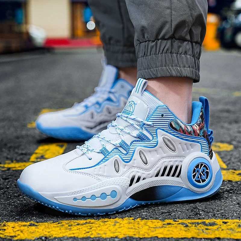 2025 hot selling basketball shoes outdoor dual-use professional training sports shoes breathable and shockproof gym sports shoesW250320