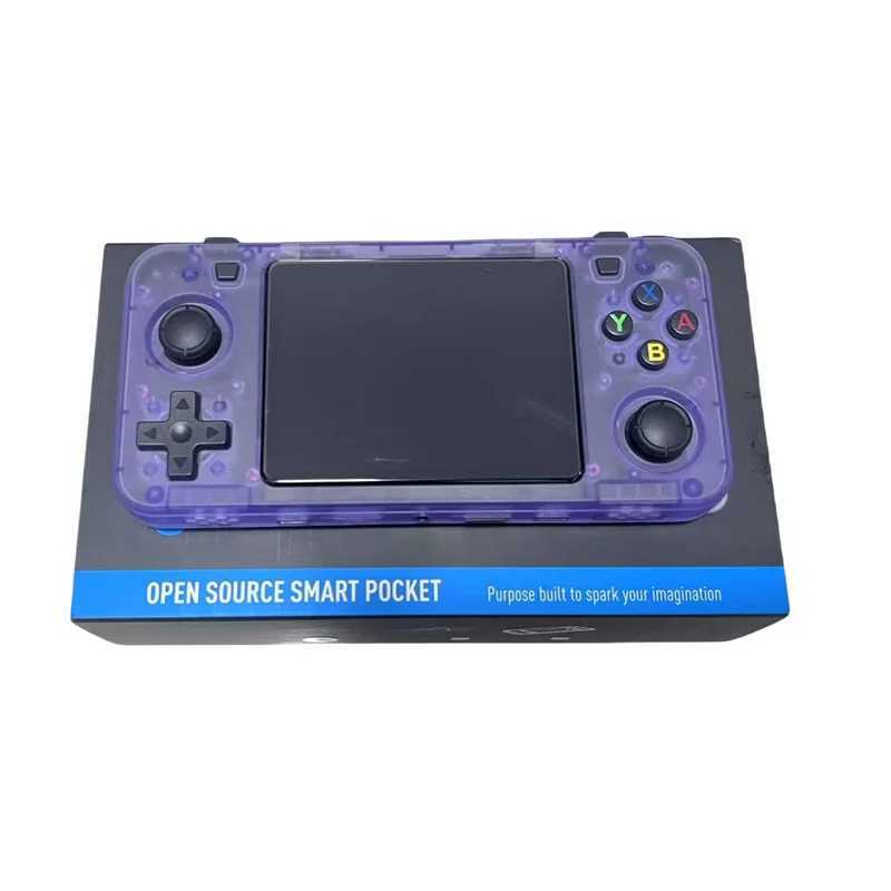 r36h Handheld Game Console 3.5-Inch IPS Sn Linux RK3326 Retro 64/128GB Open-Source Linux System Classic Game Consoles B250620