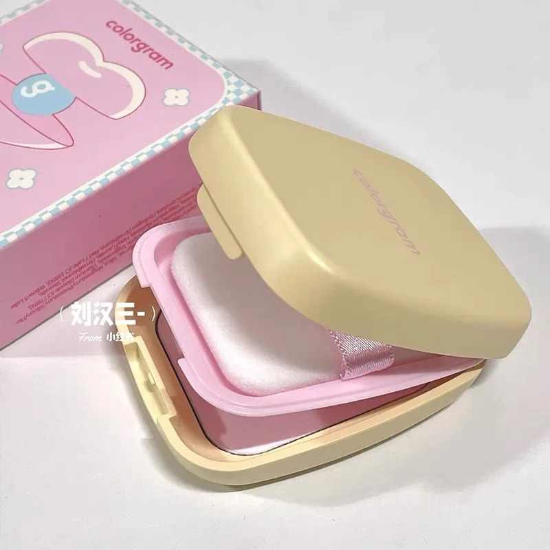 Korean Makeup Colorgram Pink Powder Setting Powder Oil-control Long-lasting Brighten Conceal Pores Rare Beauty Female Cosmetics 250319