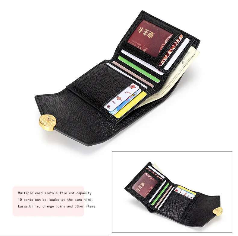 2025 Free Shipping New Designer Brand Design Genuine Leather Women's Wallet Fashion Crocodile Leather Women's Short Wallet Handbag Coin Wall