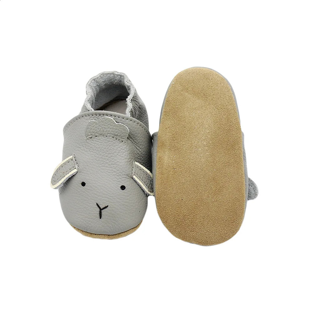 Baby Leather Casual Crib Shoes For First Steps Toddler Girl Boy born Infant Educational Walkers kids Children Animal Sneakers 250319