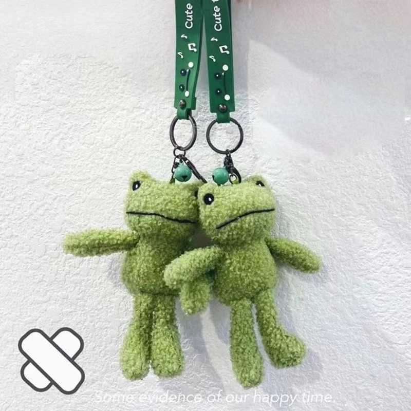 Mini Cute Frog Backpack Pendant Keychain Womens Creative Cartoon Kindergarten Childrens Backpack OrnXJ250319