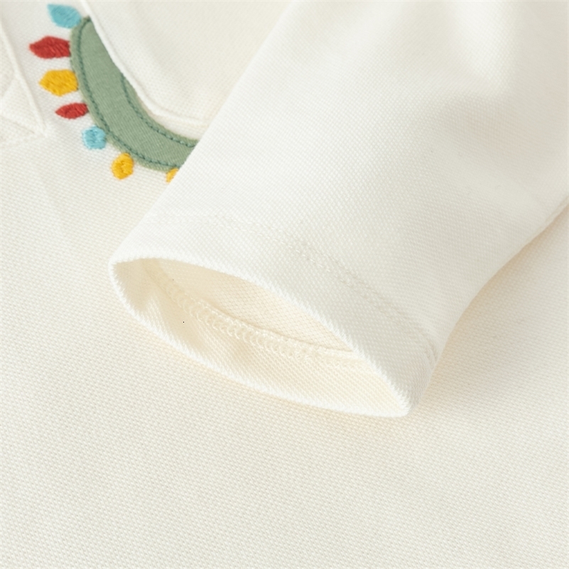 Dave Bella Autumn Baby Boys Long Sleeve Polo T-shirt Kid Children Solid Color Lapel T-shirt Top DB3242299 250319