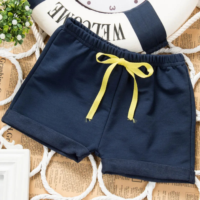 Summer Childrens Boy Girl Board Shorts Casual Cotton Thin Baby For Boys Girls Toddler Pant Sports Kids Beach Short 2024 250312