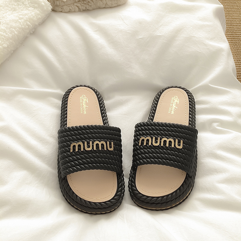 Free shipping new designer slippers Platform slides for womens sandals girl fashion slipper outdoor shoes