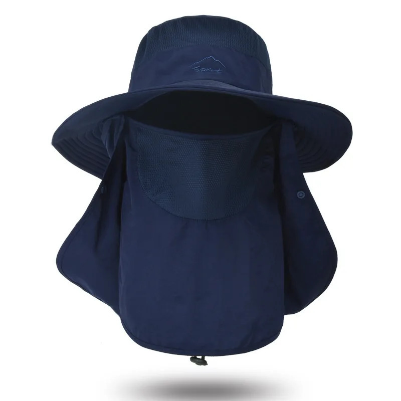 Bucket Hats Sun Hat Sun Protection Spring Summer Waterproof Boonie Hat for Fishing Hiking Garden Safari Beach 250320