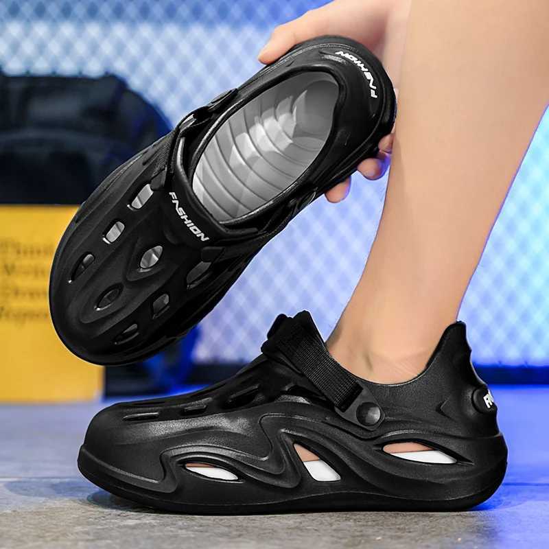 Mens Outdoor Sandals Sport Slippers Beach Slides Breathable s Men Wen Casual Garden Shoes N-slip Mens Outdoor Sandals Y250320