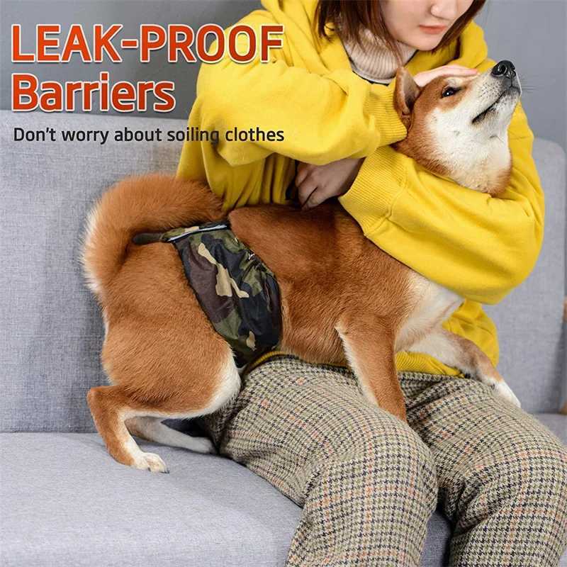 Dog Belly Bands Male Dog Diapers Washable Belly Band for Male Dogs Comfortable Reusable Male Dog Belly Wraps for Doggy Puppy Y250320