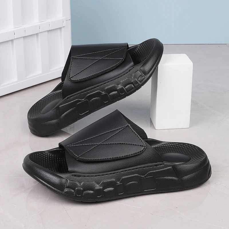From 2025 Men Beach Sandals Slippers Outdoor Design Soft Sole Slides Men Casual Shoes Flip-flops He Slippers Sandals Y250320