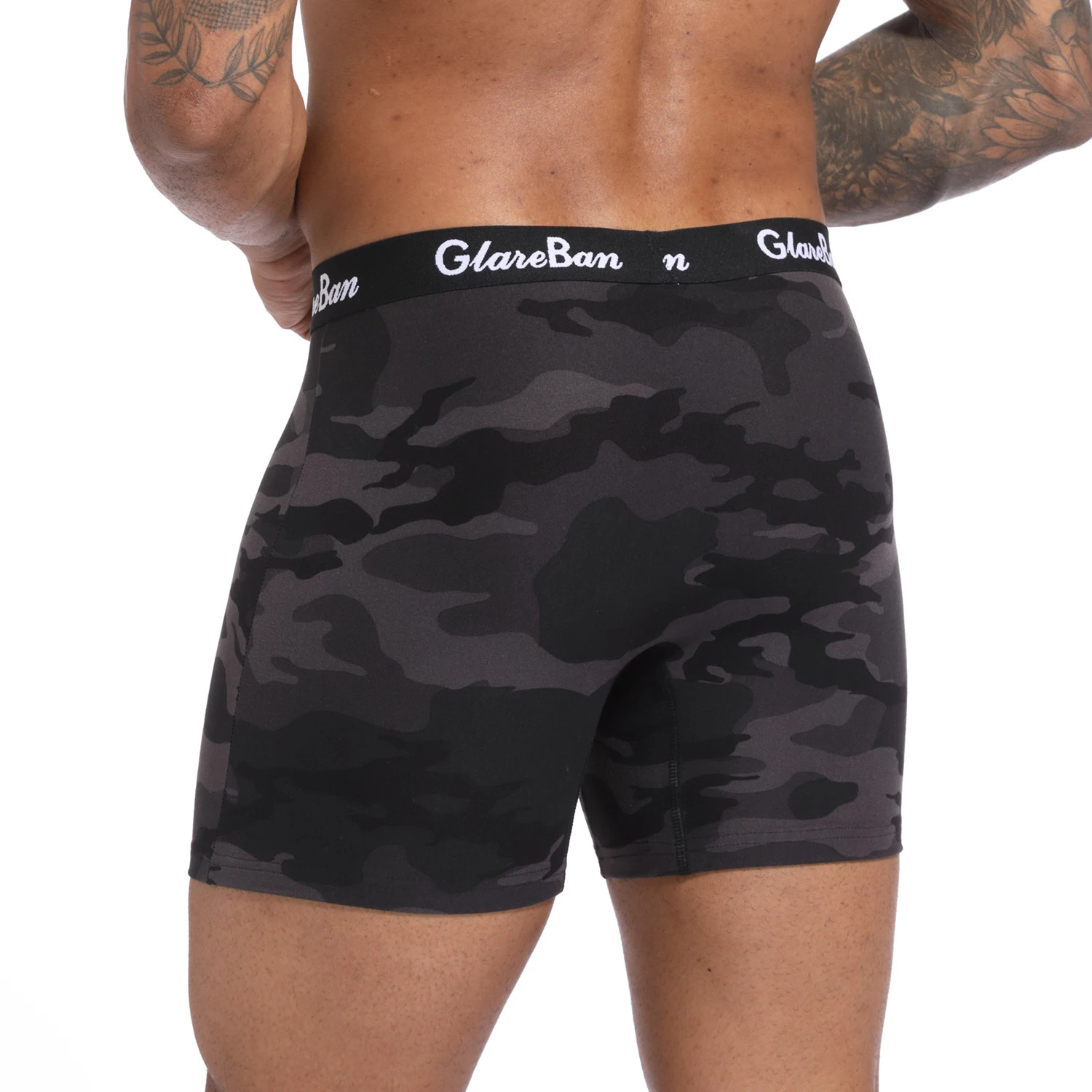 5pcs Set MidLong Camo Boxer Shorts Men Underwear Breathable Male Underpants for Homme Boxershorts Slips Soft Panties 2024 250320