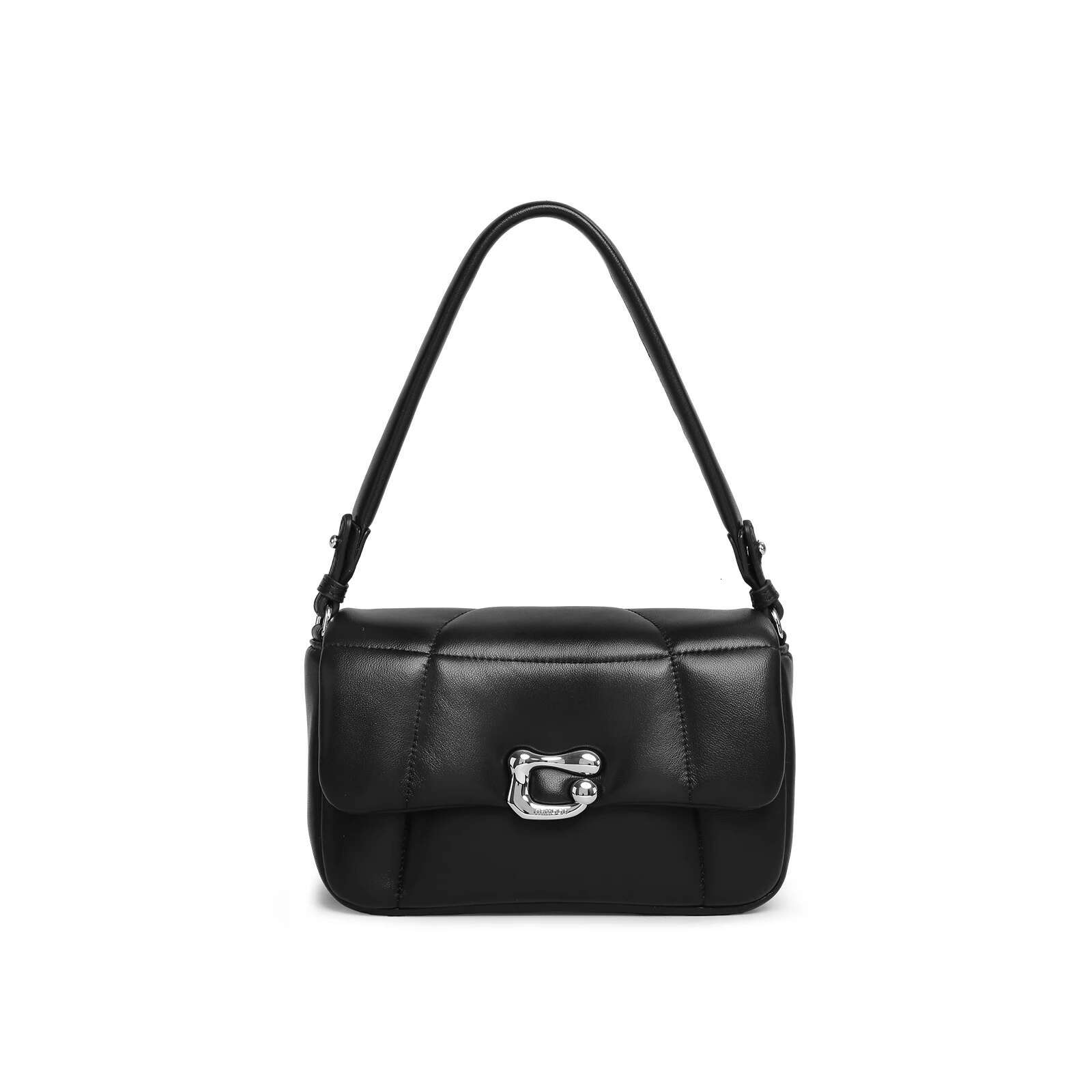 ITAMOOD Women Replica For Christmas Gift Original Designer Brand Fashion Underarm One Shoulder Bag Black Handbag