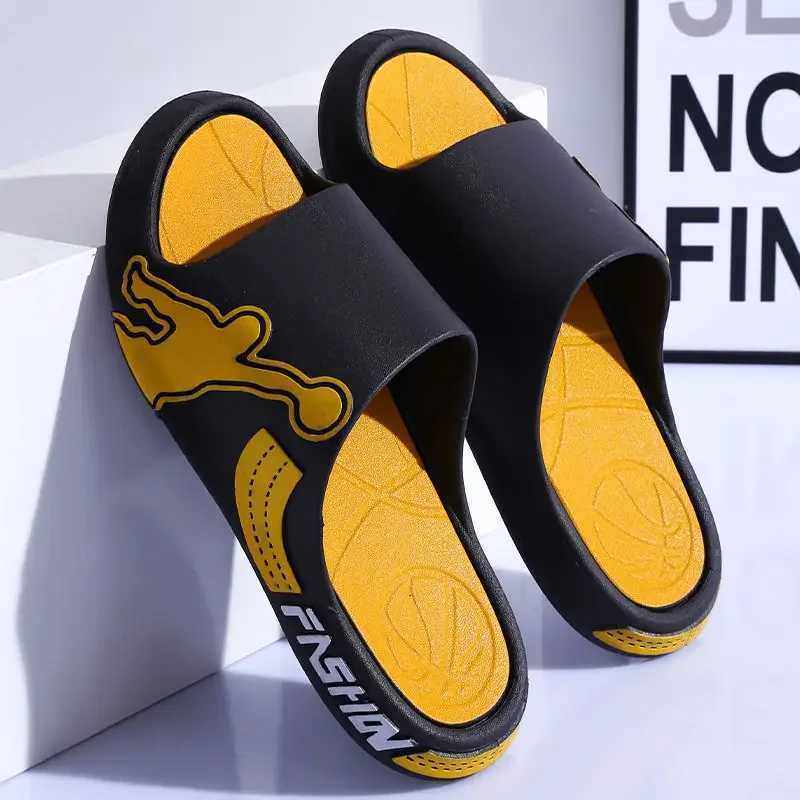 House indoor finger press mens shoes life Ro M slider flip cover walks around his bathroom 2025 style Y2k trend Eva Y250320