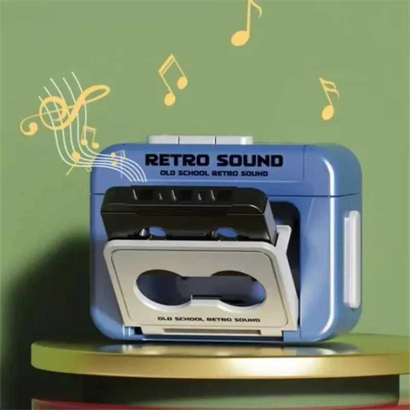 Retro Recorder Mini Portable Fun Music Box with Sound Stress Relief Decoration Keychain Backpack Pendant Gift for FriendsXJ250319