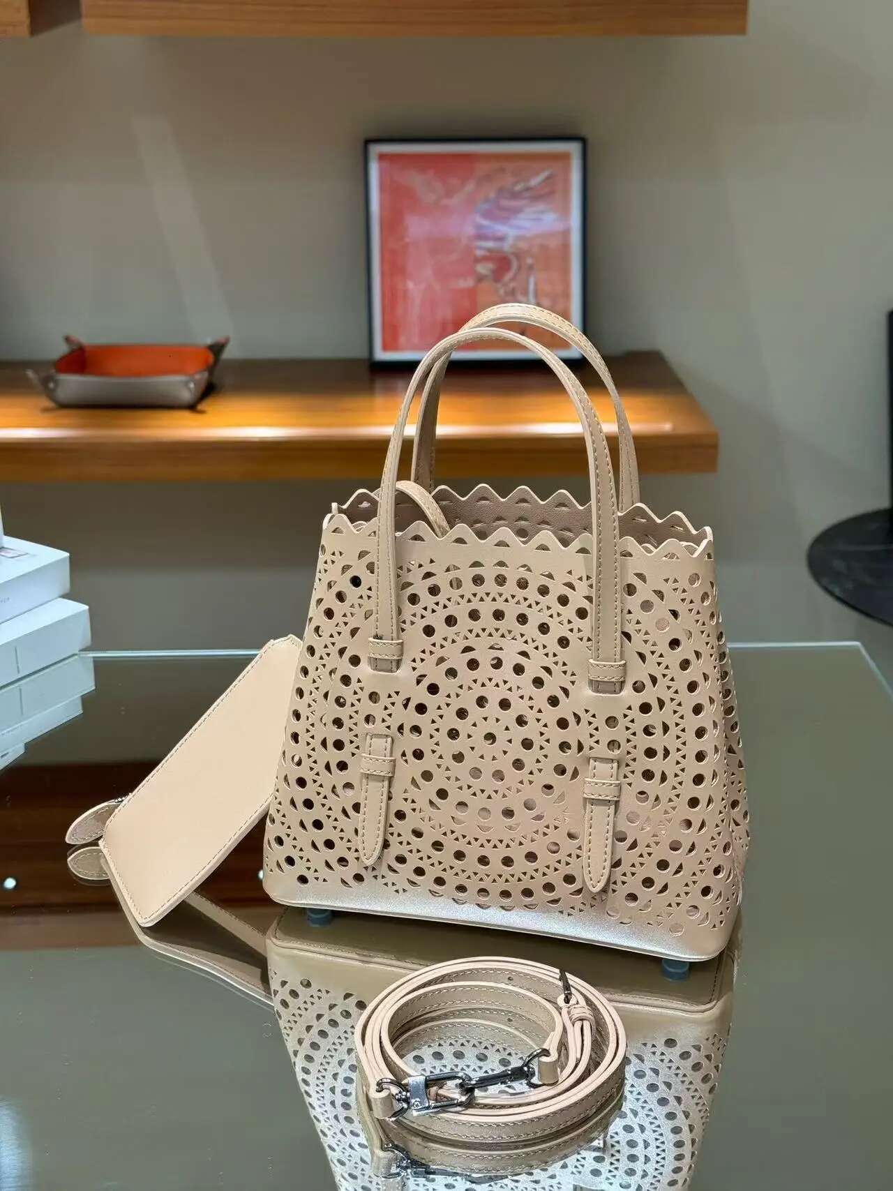 Brand Design Fashion Large Capacity Genuine Leather Bucket Bag 2024 High Quality Cowhide Shoulder Handbags For Women