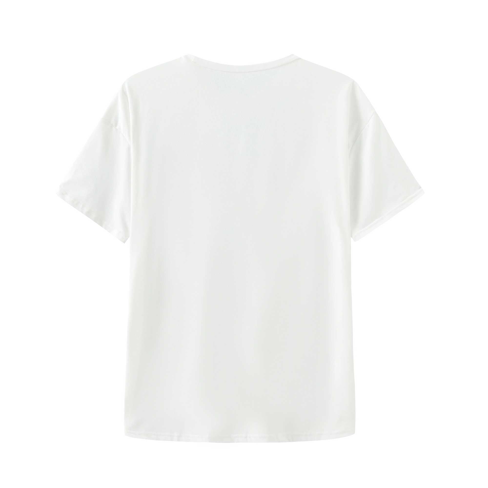 Casual Simple Letter Print Crewneck Short Sleeve T-Shirt For Tween Girls Suitable For Summer OutfitsT250320