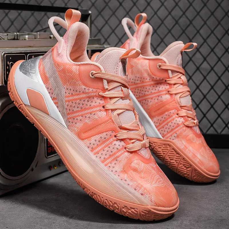 Mens Basketball Shoes Mesh Breathable Field Training Casual Walking Shoes High-top Comfortable Non-slip Basketball Boots for ManW250320