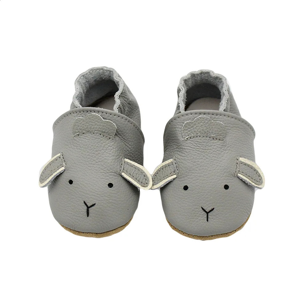 Baby Leather Casual Crib Shoes For First Steps Toddler Girl Boy born Infant Educational Walkers kids Children Animal Sneakers 250319
