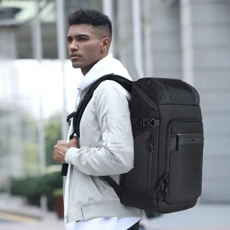 OZUKO Large Capacity Laptop Backpack Anti-theft Waterproof School Backpacks Tactical Men Business Travel Bag Backpak