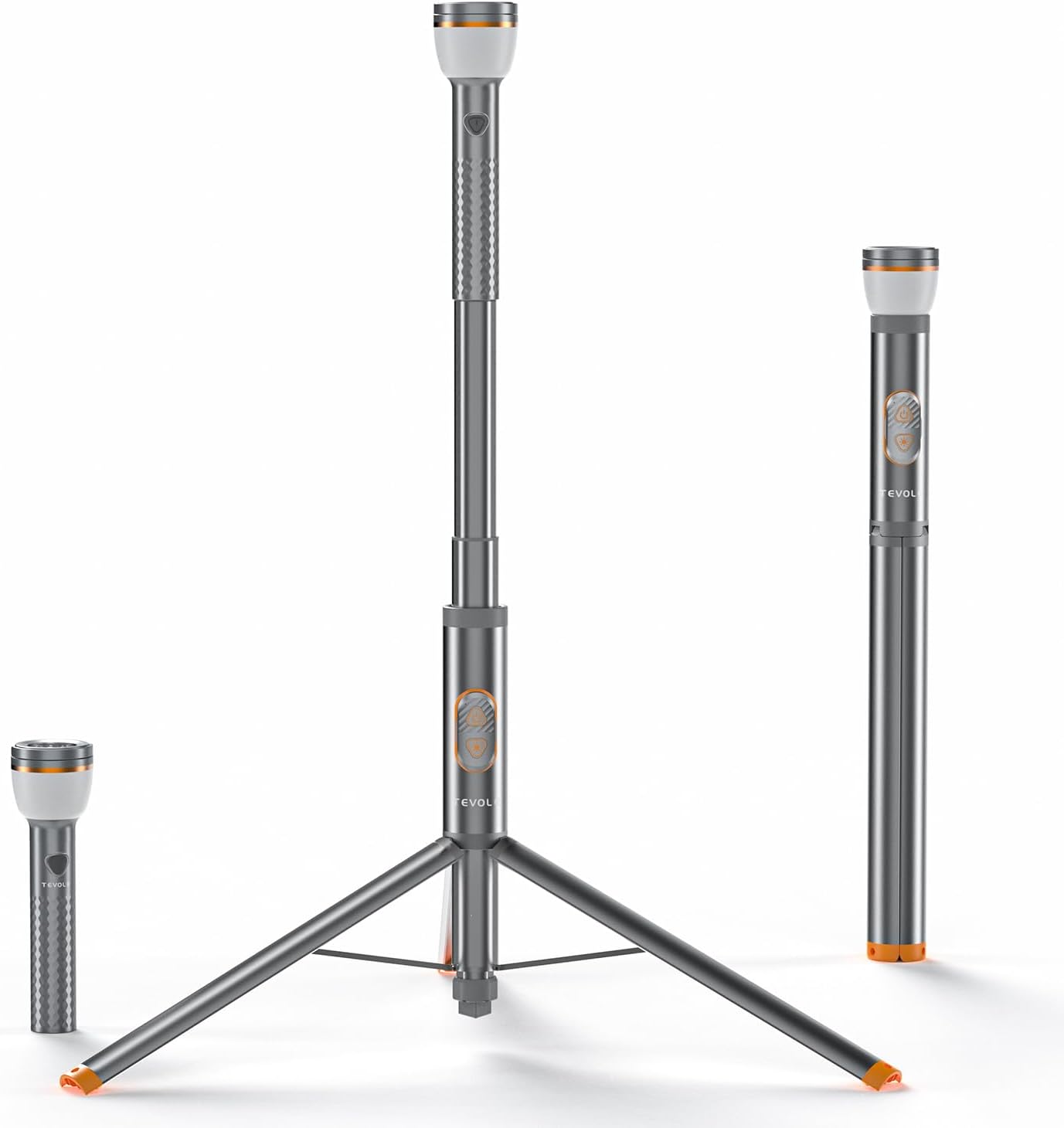 telescopicPX65 Waterproof Magnetic Telescopic Camping Lantern - Multi-Function Flashlight with Dimming Controls Ideal for Emergency, Outdoor & Hiking 