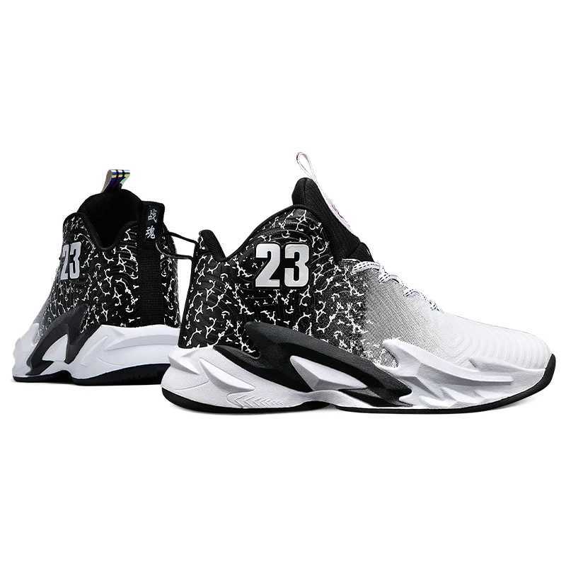 Mens basketball shoes breathable mens anti slip outdoor fashionable unisex sports shoesW250320