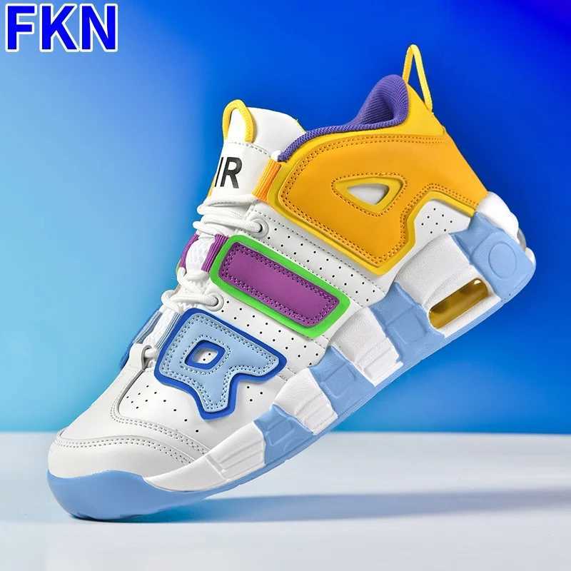 New basketball shoes mens casual sports shoes fashionable marathon air cushion running shoes comfortable outdoor skateboarding shoesW250320