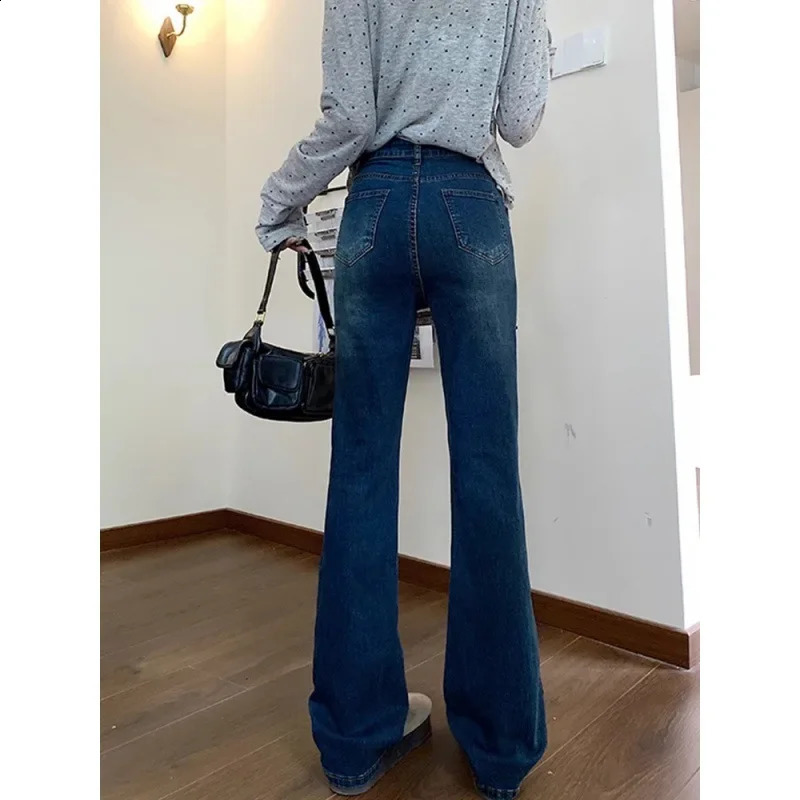 Jeans Womens High-Waisted Slimming Petite Crossbody Plus Size Arrival Autumn Versatile Slim Fit Elongated Leggings 250319