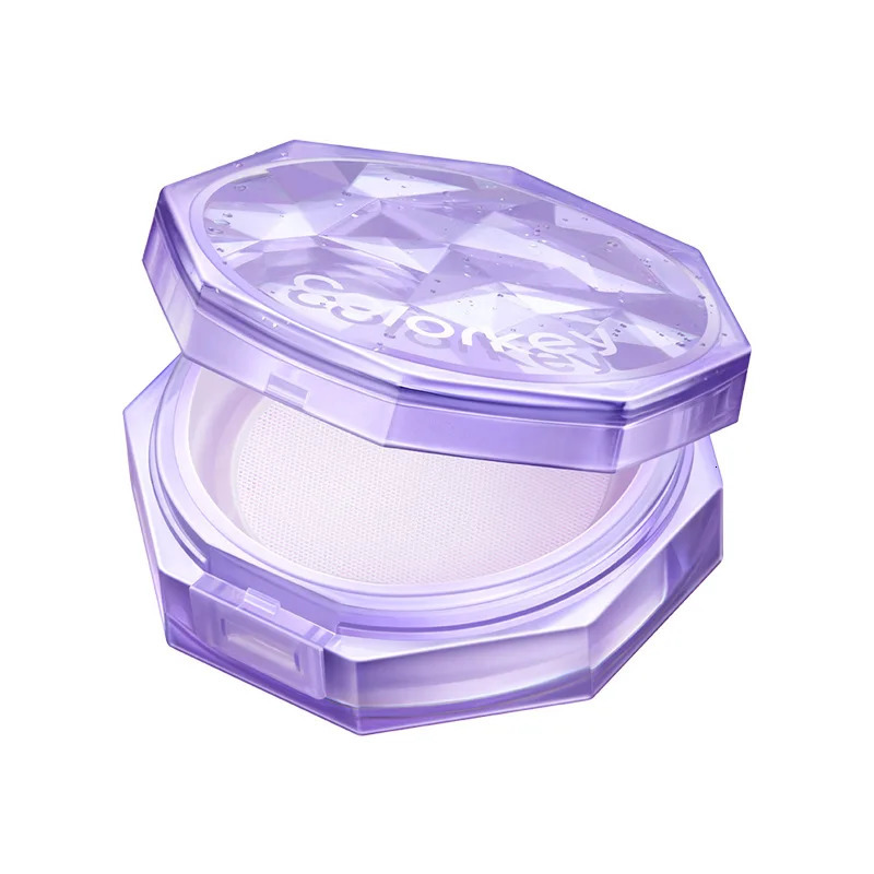 Colorkey Small Mist Mirror Loose Powder Oil Control Long-lasting Waterproof Sweatproof Soft Focus Setting Powder Cosmetic 250319