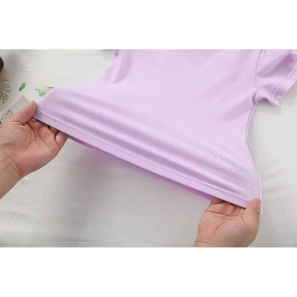 2-7T Toddler Kid Tshirt Summer Cotton Baby Boy Girls Clothes Short Long Sleeve Tee Top Casual Infant T Shirt Childrens OutfitT250320